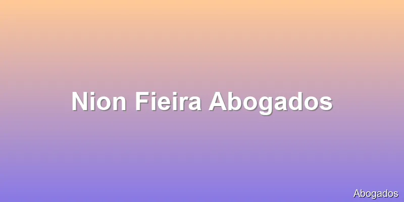 Nion Fieira Abogados