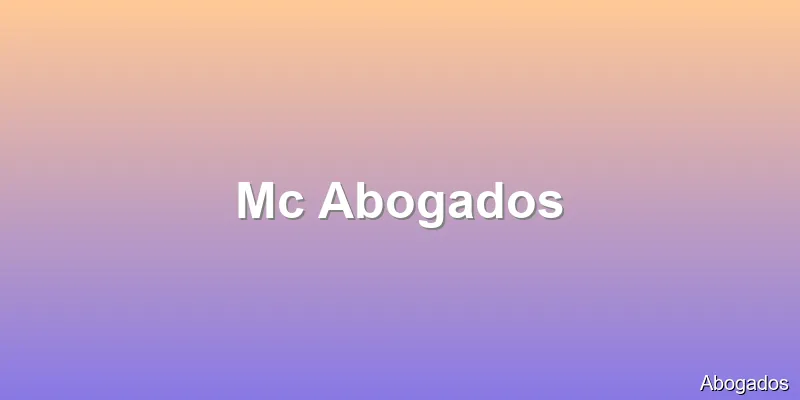 Mc Abogados