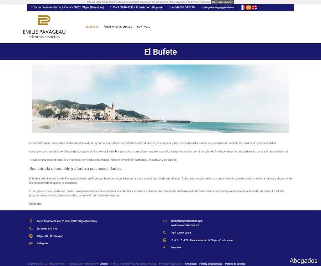 Abogado en Sitges Emilie Pavageau