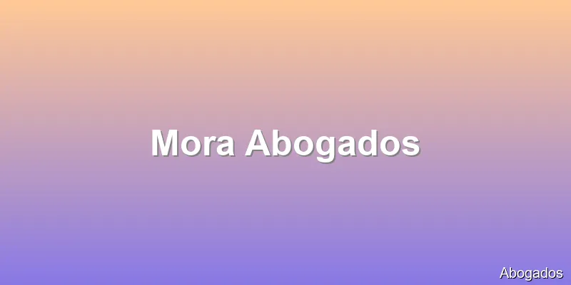 Mora Abogados