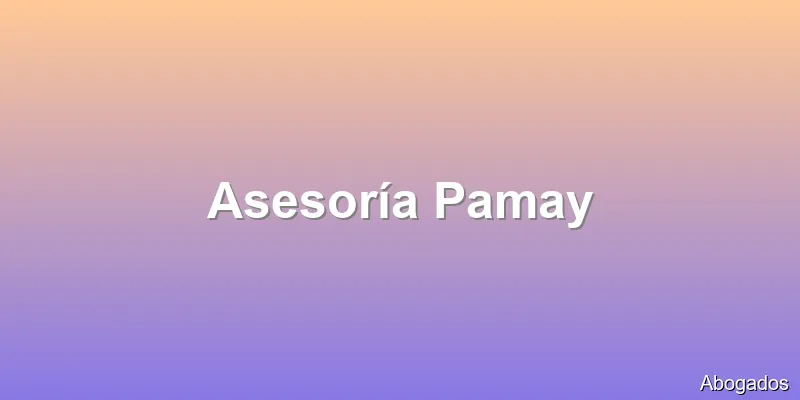 Asesoría Pamay