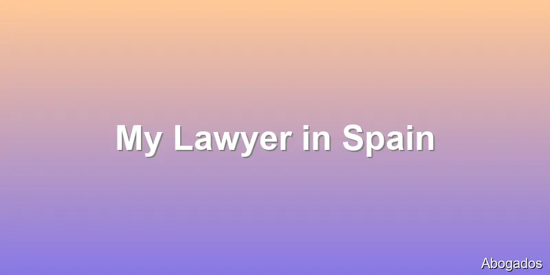 My Lawyer in Spain