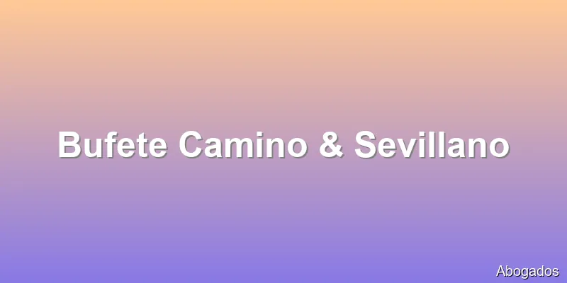 Bufete Camino & Sevillano