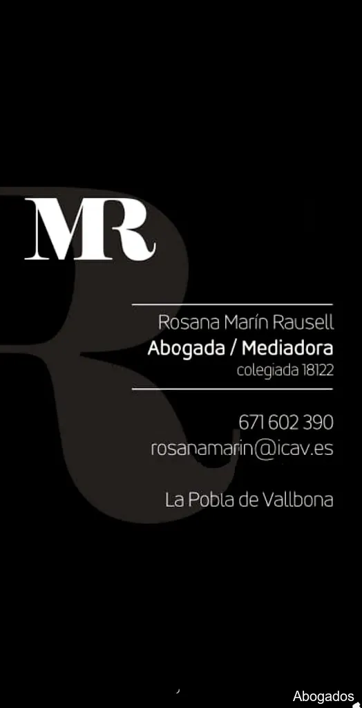 Rosana Marín Abogados / Gestoría administrativa