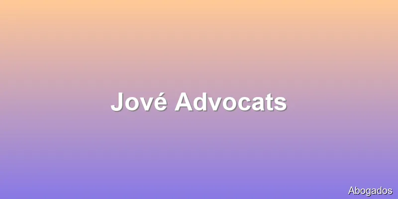 Jové Advocats
