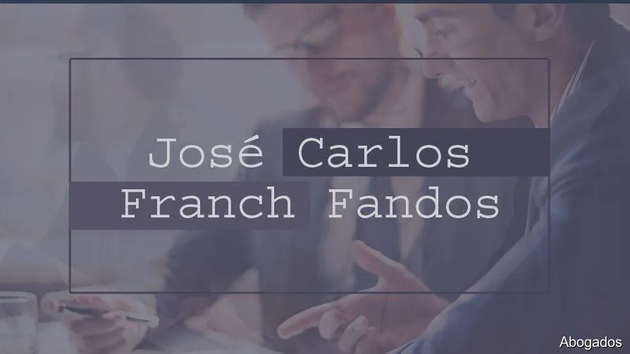 Abogado José Carlos Franch