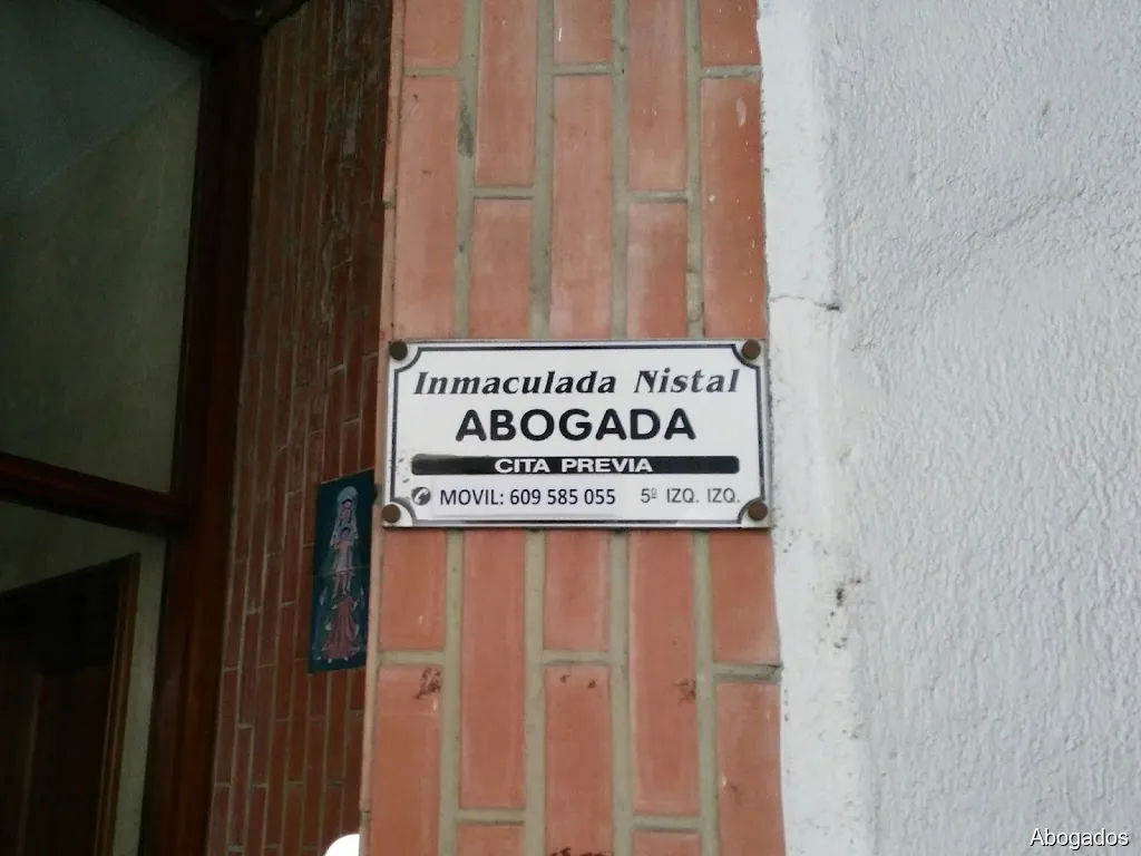 ABOGADA Inmaculada Nistal Llamazares
