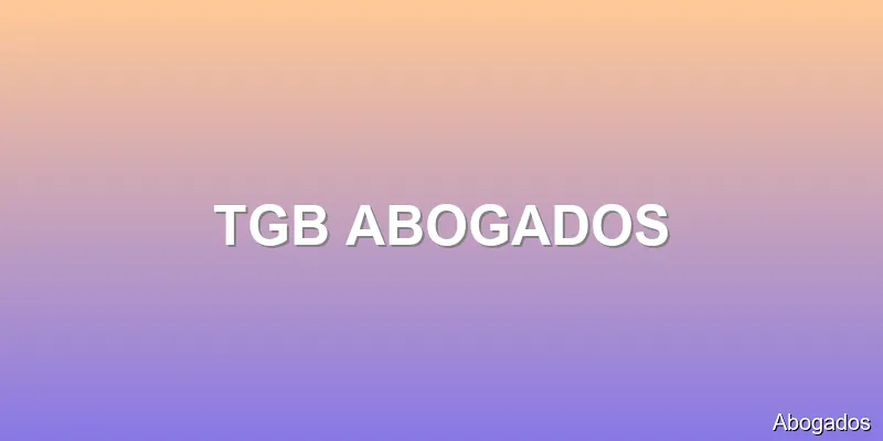 TGB ABOGADOS