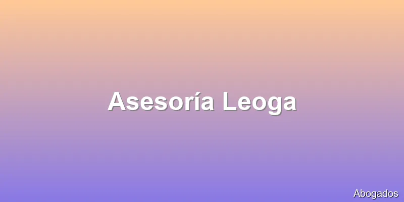 Asesoría Leoga