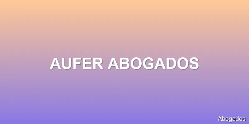 AUFER ABOGADOS