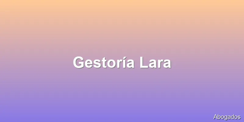 Gestoría Lara