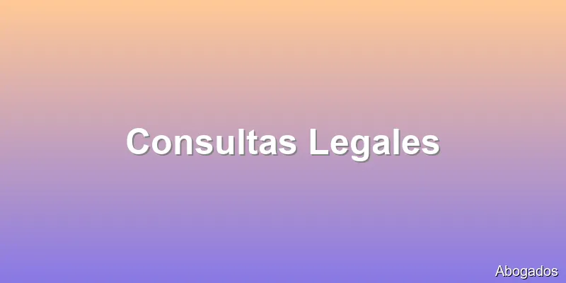 Consultas Legales