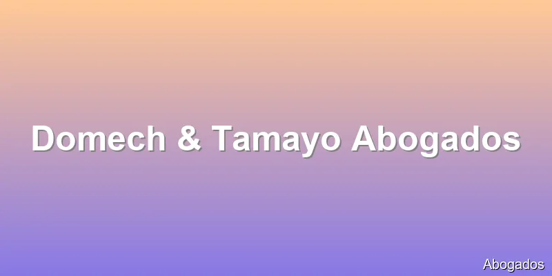 Domech & Tamayo Abogados