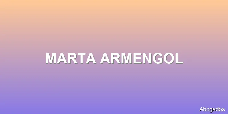 MARTA ARMENGOL