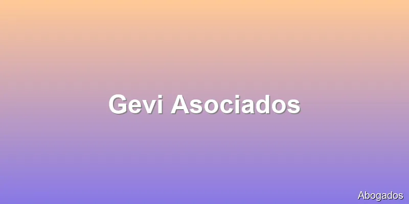 Gevi Asociados