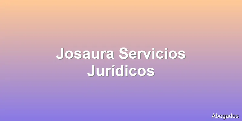 Josaura Servicios Jurídicos