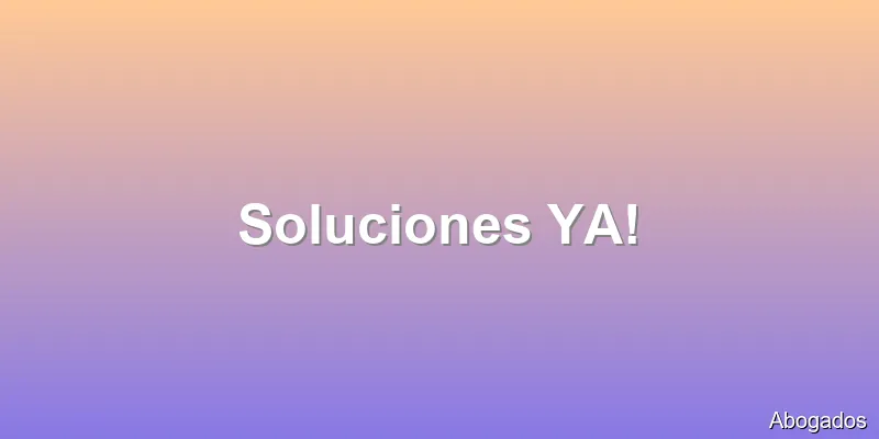Soluciones YA!