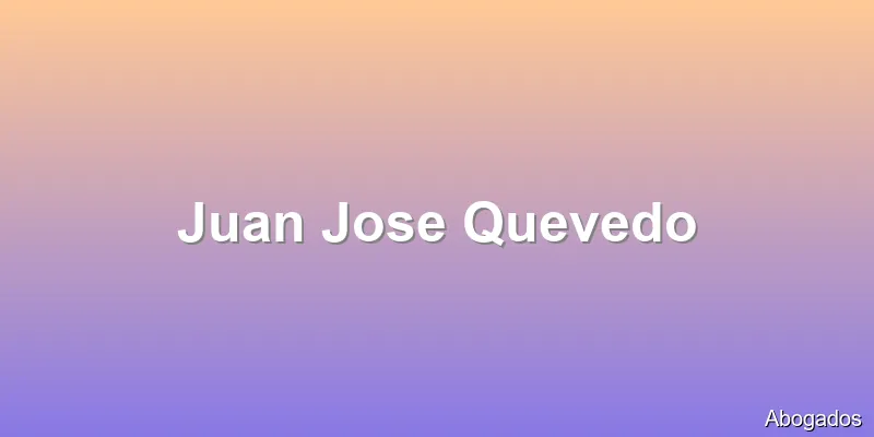 Juan Jose Quevedo