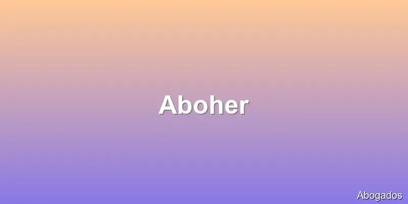 Aboher