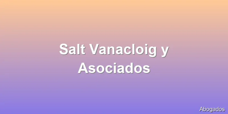 Salt Vanacloig y Asociados
