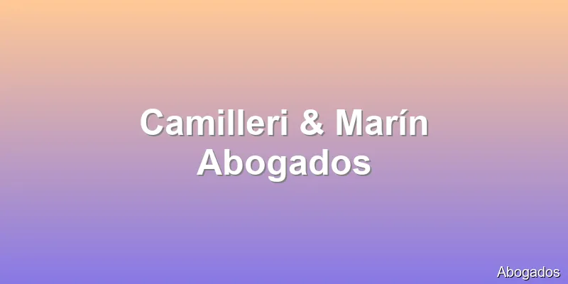 Camilleri & Marín Abogados
