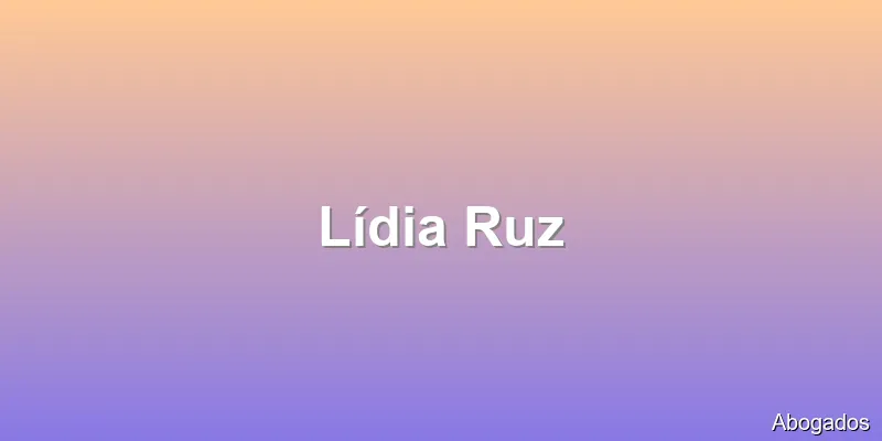 Lídia Ruz