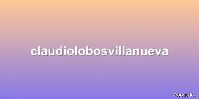 claudiolobosvillanueva