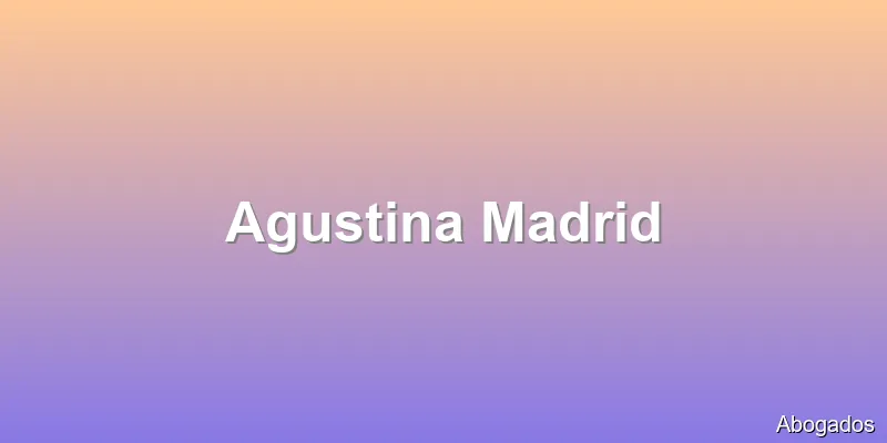 Agustina Madrid