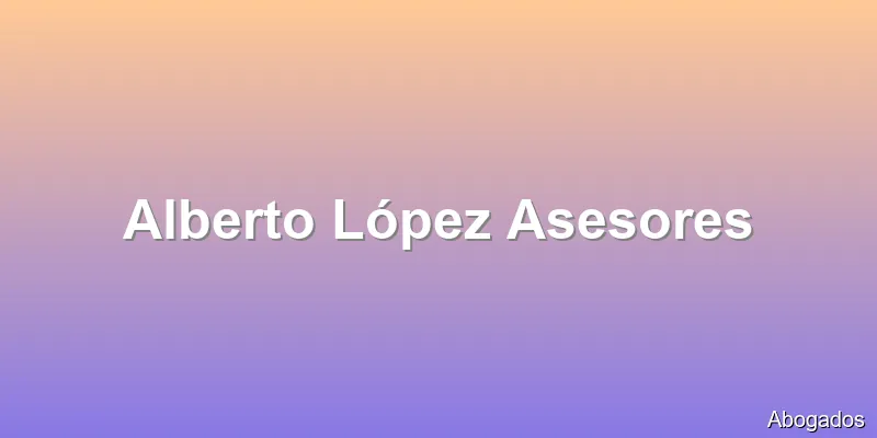 Alberto López Asesores