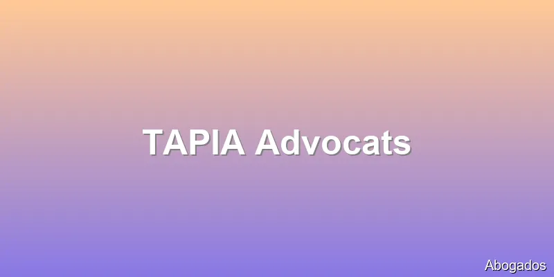 TAPIA Advocats