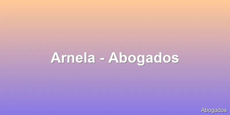 Arnela - Abogados