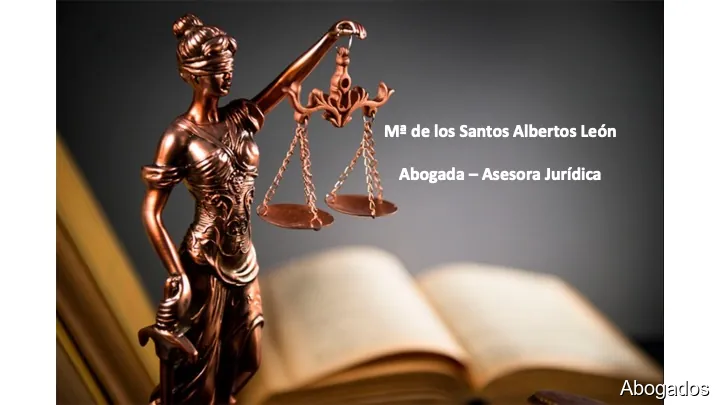 Mª de los Santos Albertos León - Abogada -
