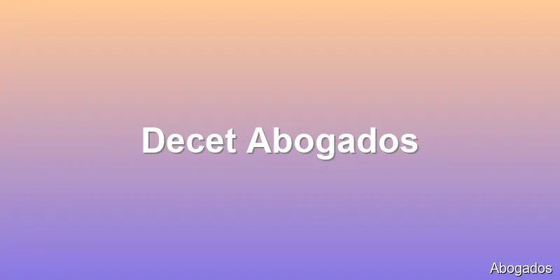 Decet Abogados
