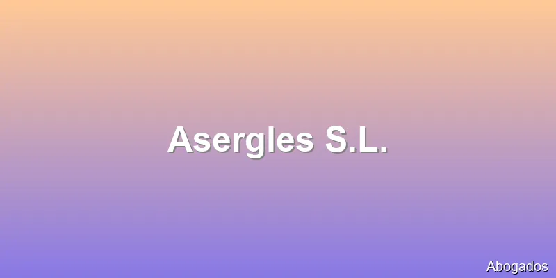 Asergles S.L.