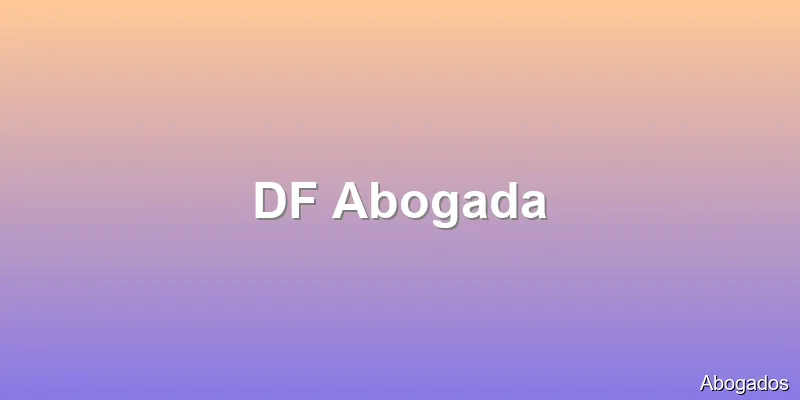 DF Abogada