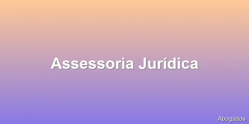 Assessoria Jurídica