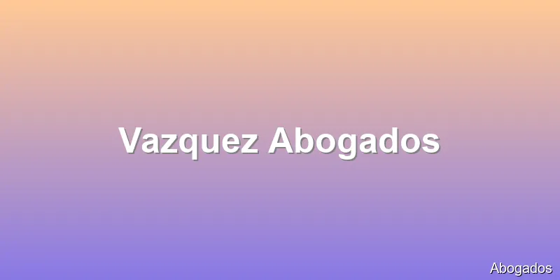 Vazquez Abogados