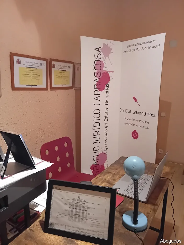 DESPACHO JURÍDICO CARRASCOSA. Especialistas en Extranjería , Incapacidades , Phishing y Despidos de todo tipo .