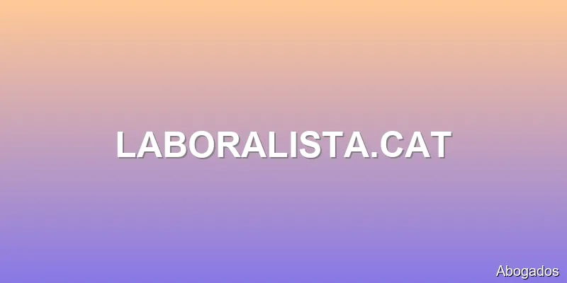 LABORALISTA.CAT