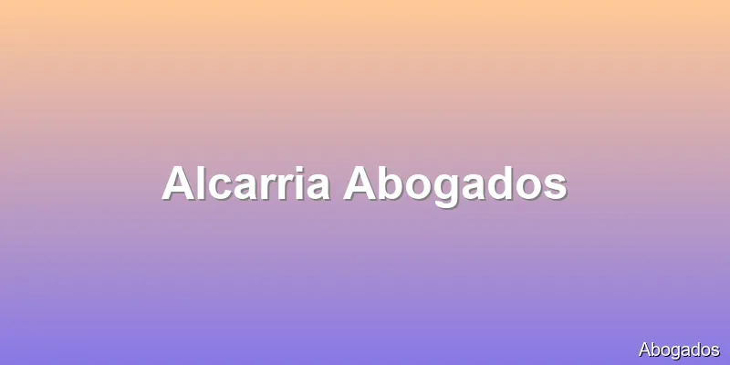 Alcarria Abogados