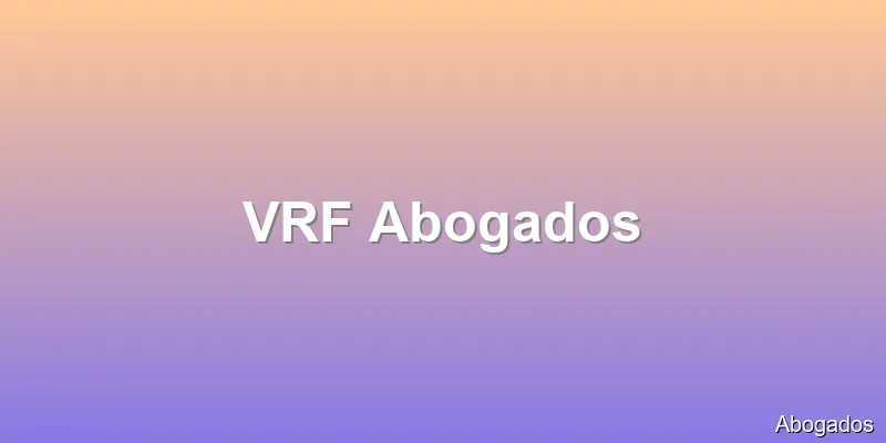 VRF Abogados