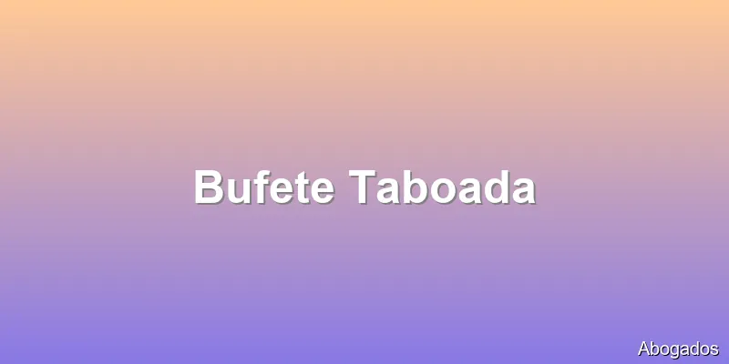 Bufete Taboada