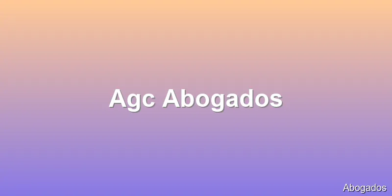 Agc Abogados