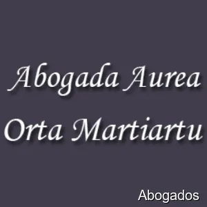 Abogada Aurea Orta Martiartu