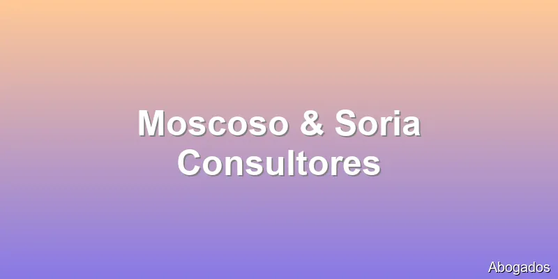 Moscoso & Soria Consultores