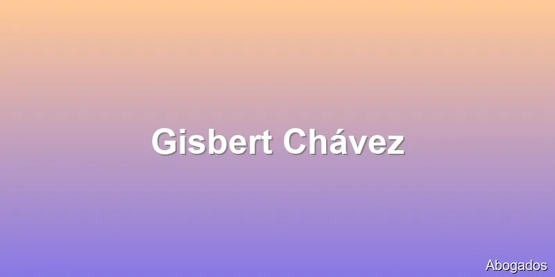 Gisbert Chávez