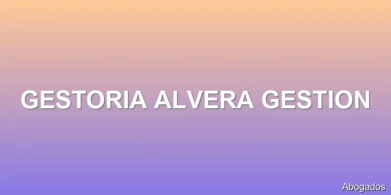 GESTORIA ALVERA GESTION