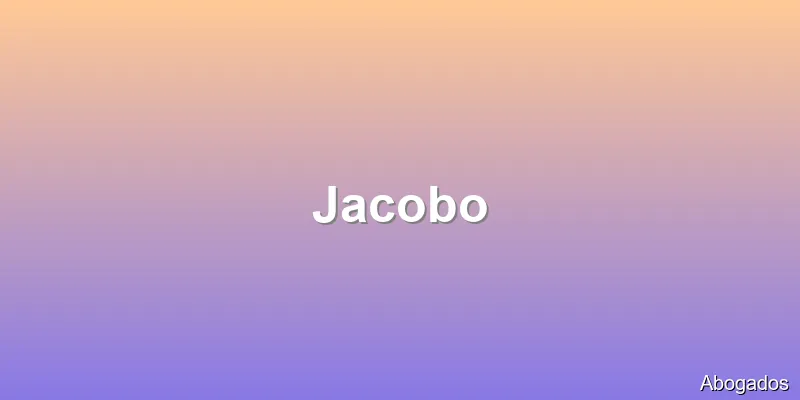 Jacobo