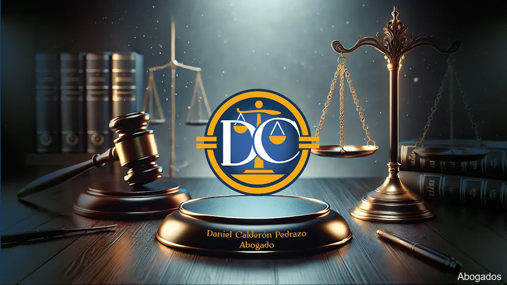 Daniel Calderón Pedrazo, Abogado.