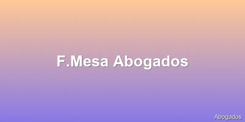 F.Mesa Abogados